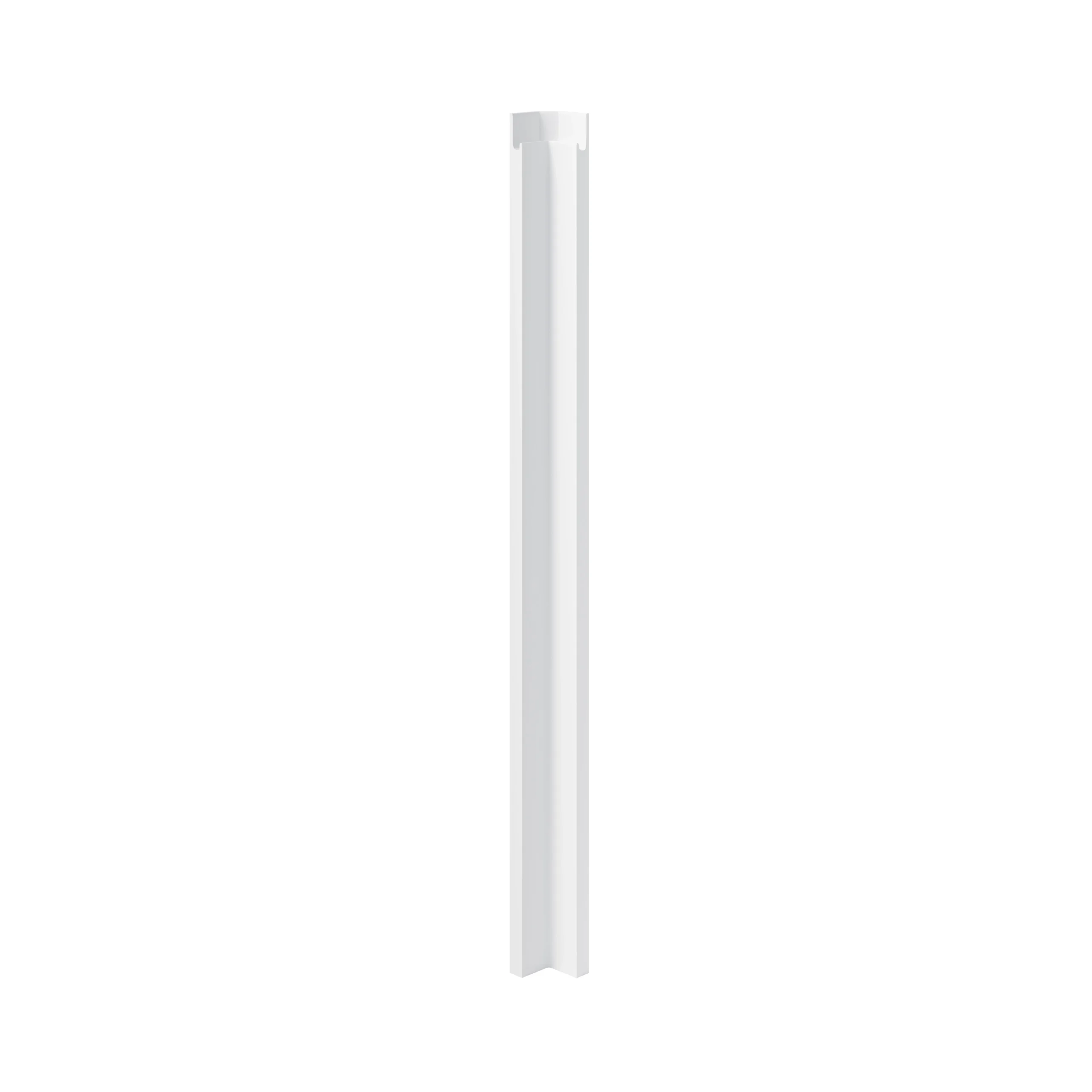 GoodHome Garcinia Gloss Light Grey Tall Wall Corner Post, (W)59mm (H)895mm - Image 2