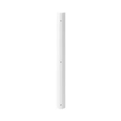 GoodHome Garcinia Gloss Light Grey Tall Wall Corner Post, (W)59mm (H)895mm
