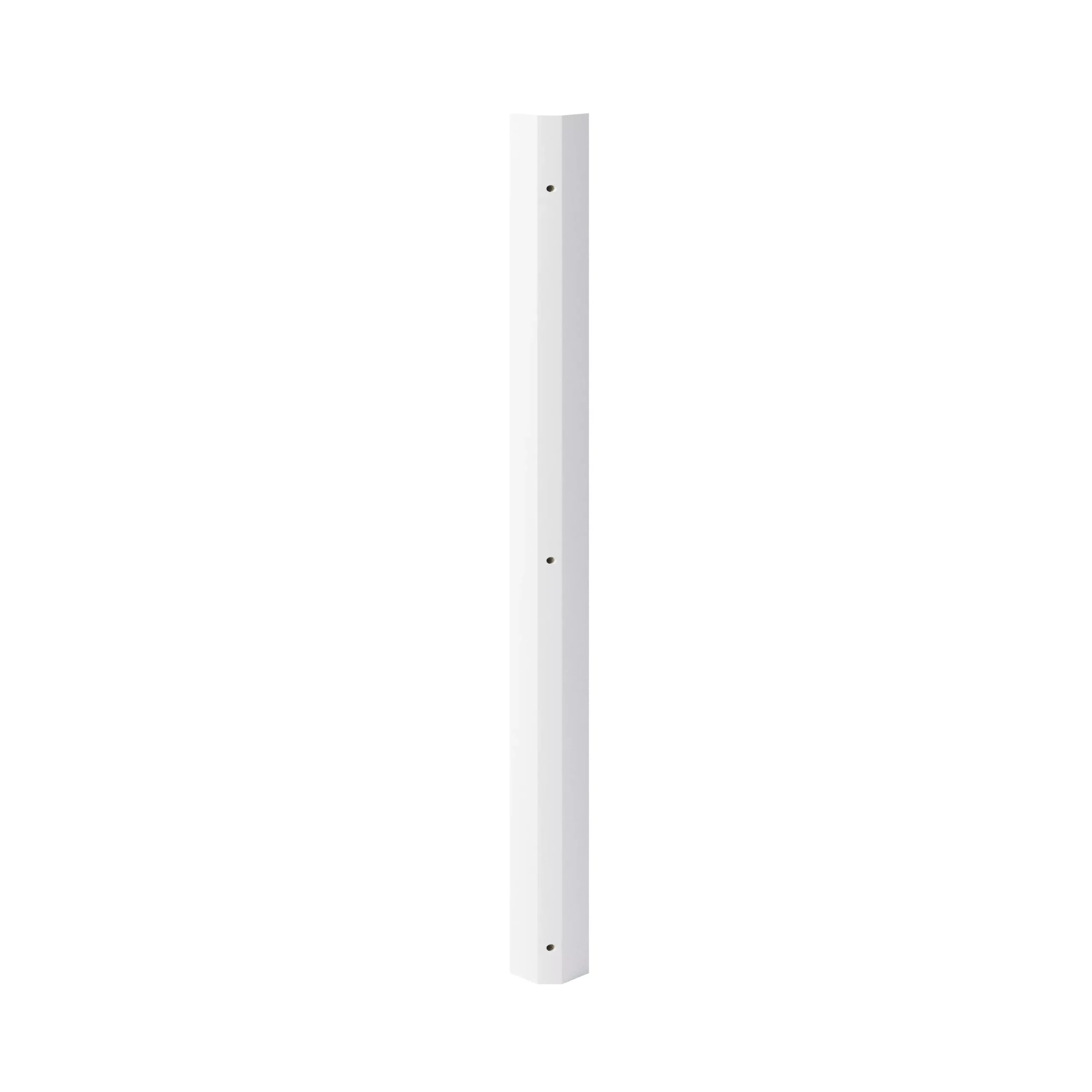 GoodHome Garcinia Gloss Light Grey Tall Wall Corner Post, (W)59mm (H)895mm