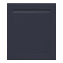 GoodHome Garcinia Matt Navy Blue Integrated Handle Shaker Appliance Cabinet Door (W)600mm (H)687mm (T)20mm