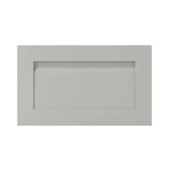 GoodHome Garcinia Matt Stone Integrated Handle Shaker Drawer Front, Bridging Door & Bi Fold Door, (W)600mm (H)356mm (T)20mm
