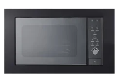 GoodHome GHBIMW25UK 25L Built-in Microwave - Mirrored Black