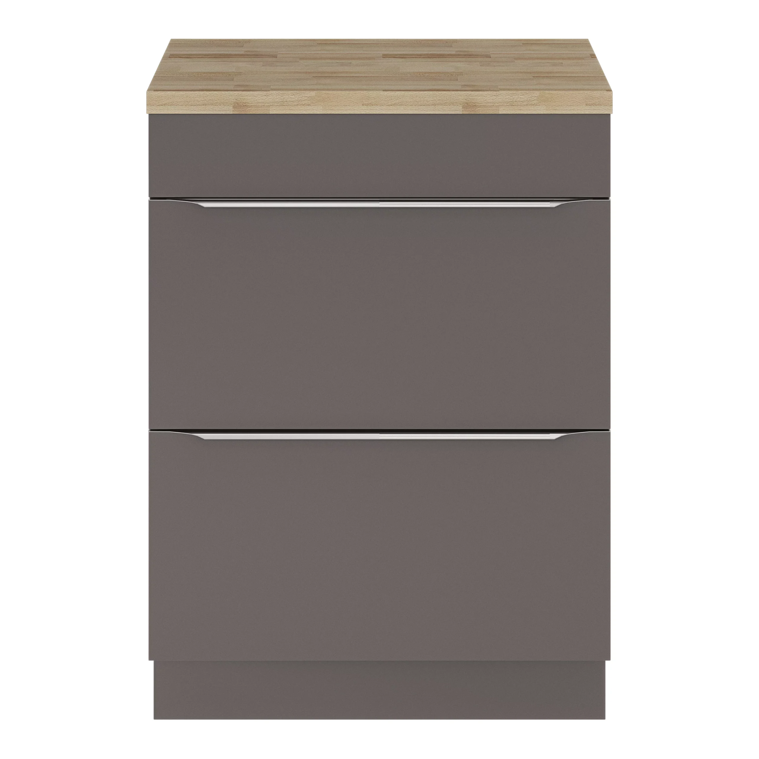 GoodHome Hartland Natural Straight Oak Bathroom Worktop 2.7cm X 45.5cm X 60.5cm - Image 6