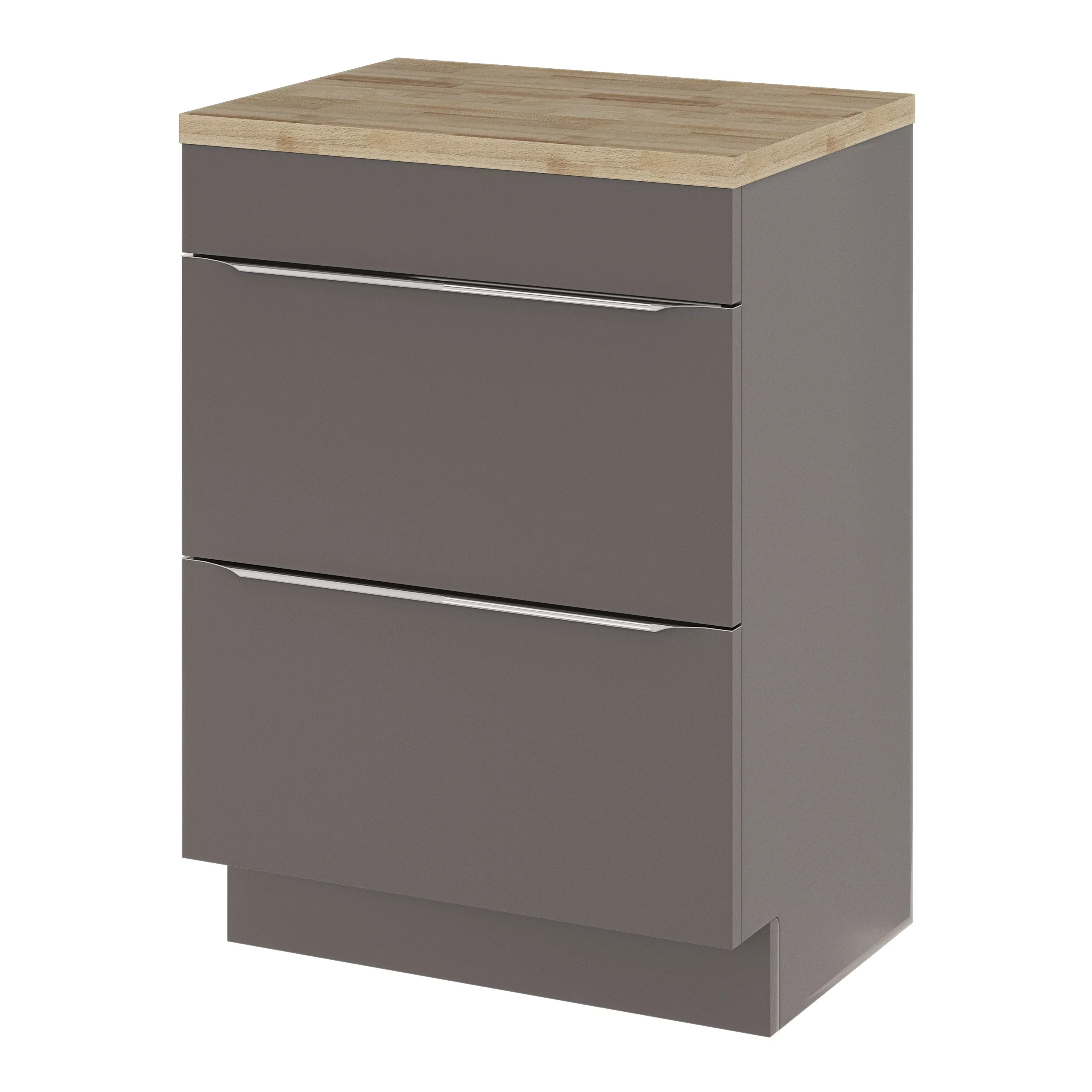 GoodHome Hartland Natural Straight Oak Bathroom Worktop 2.7cm X 45.5cm X 60.5cm - Image 8