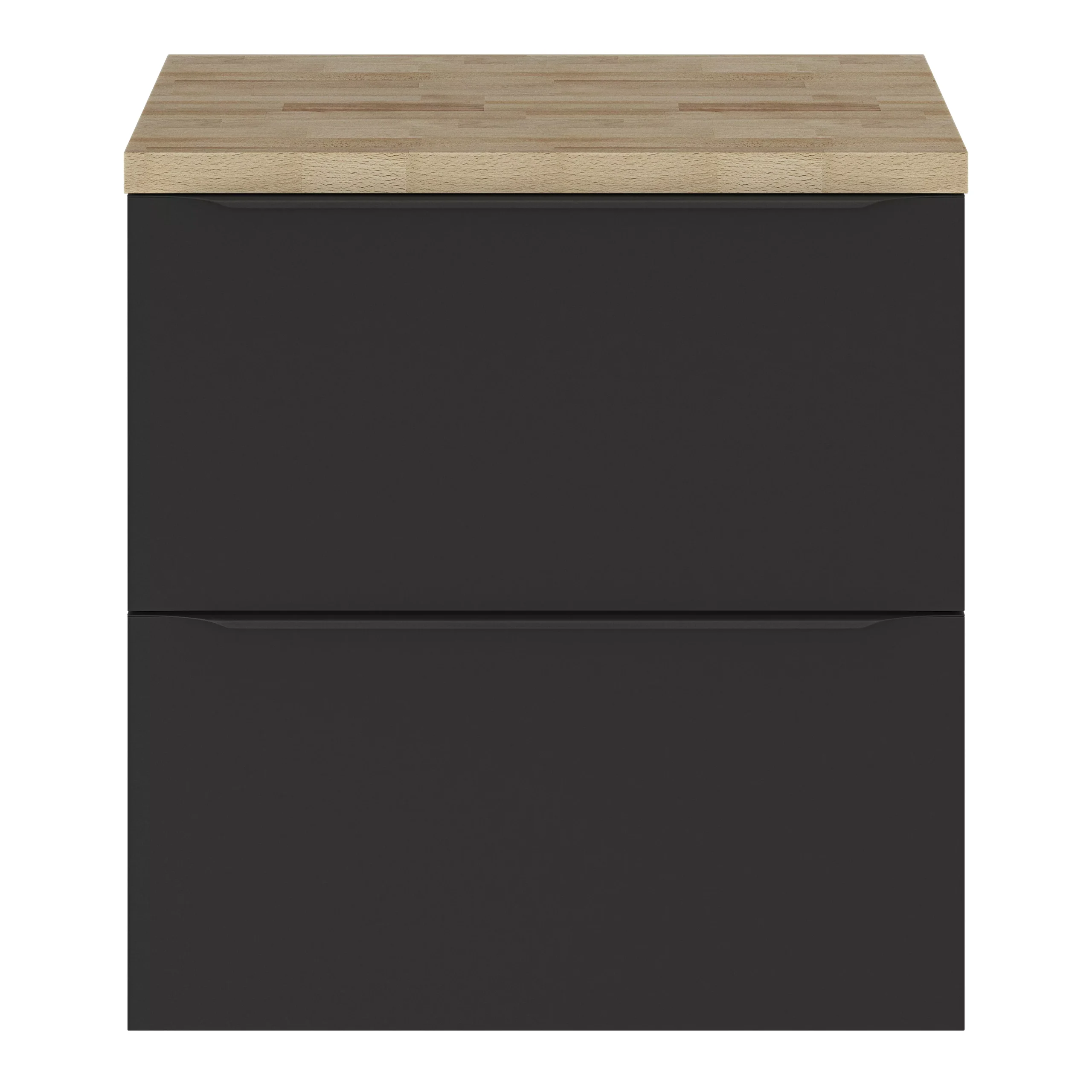 GoodHome Hartland Natural Straight Oak Bathroom Worktop 2.7cm X 45.5cm X 60.5cm - Image 16