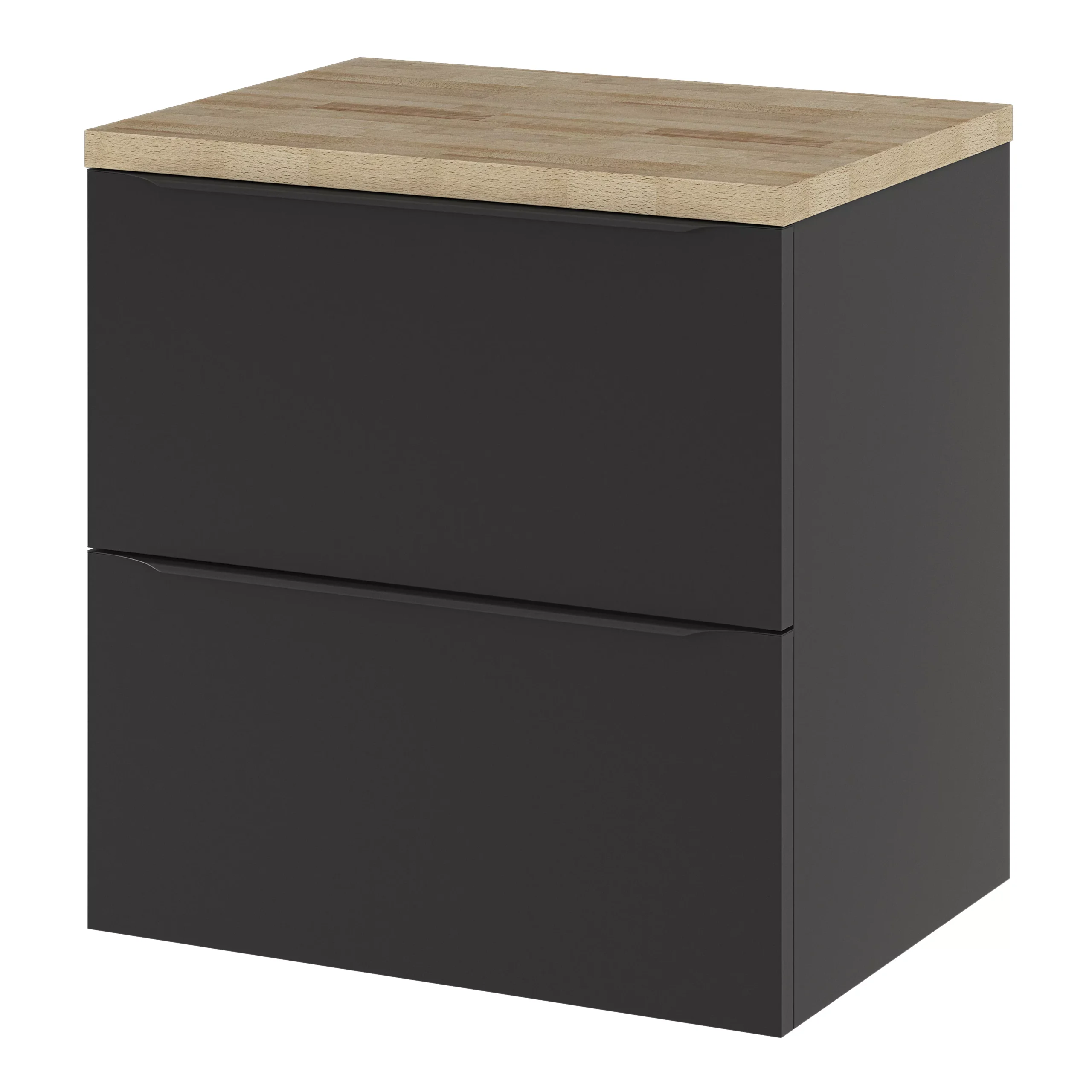 GoodHome Hartland Natural Straight Oak Bathroom Worktop 2.7cm X 45.5cm X 60.5cm - Image 18