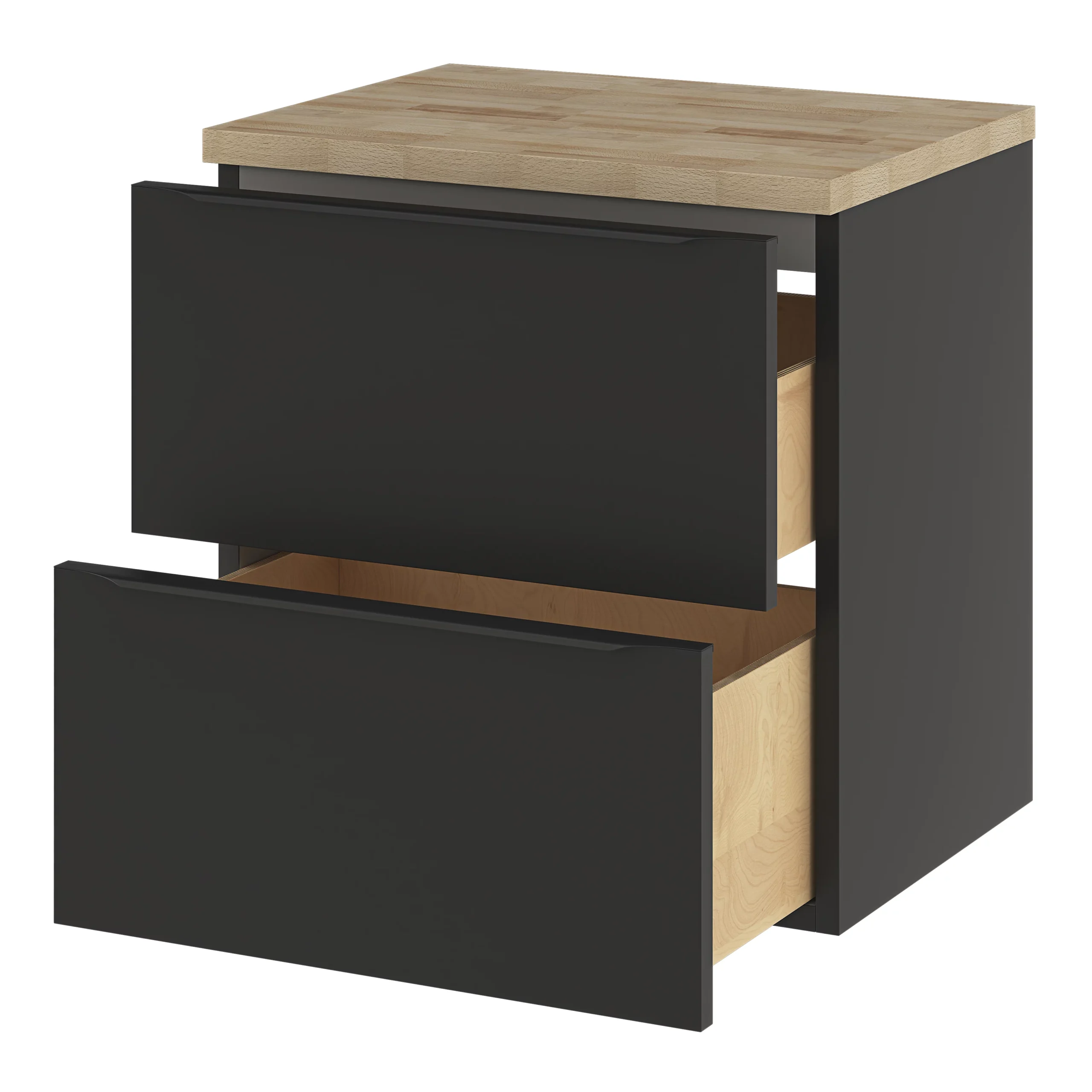 GoodHome Hartland Natural Straight Oak Bathroom Worktop 2.7cm X 45.5cm X 60.5cm - Image 20