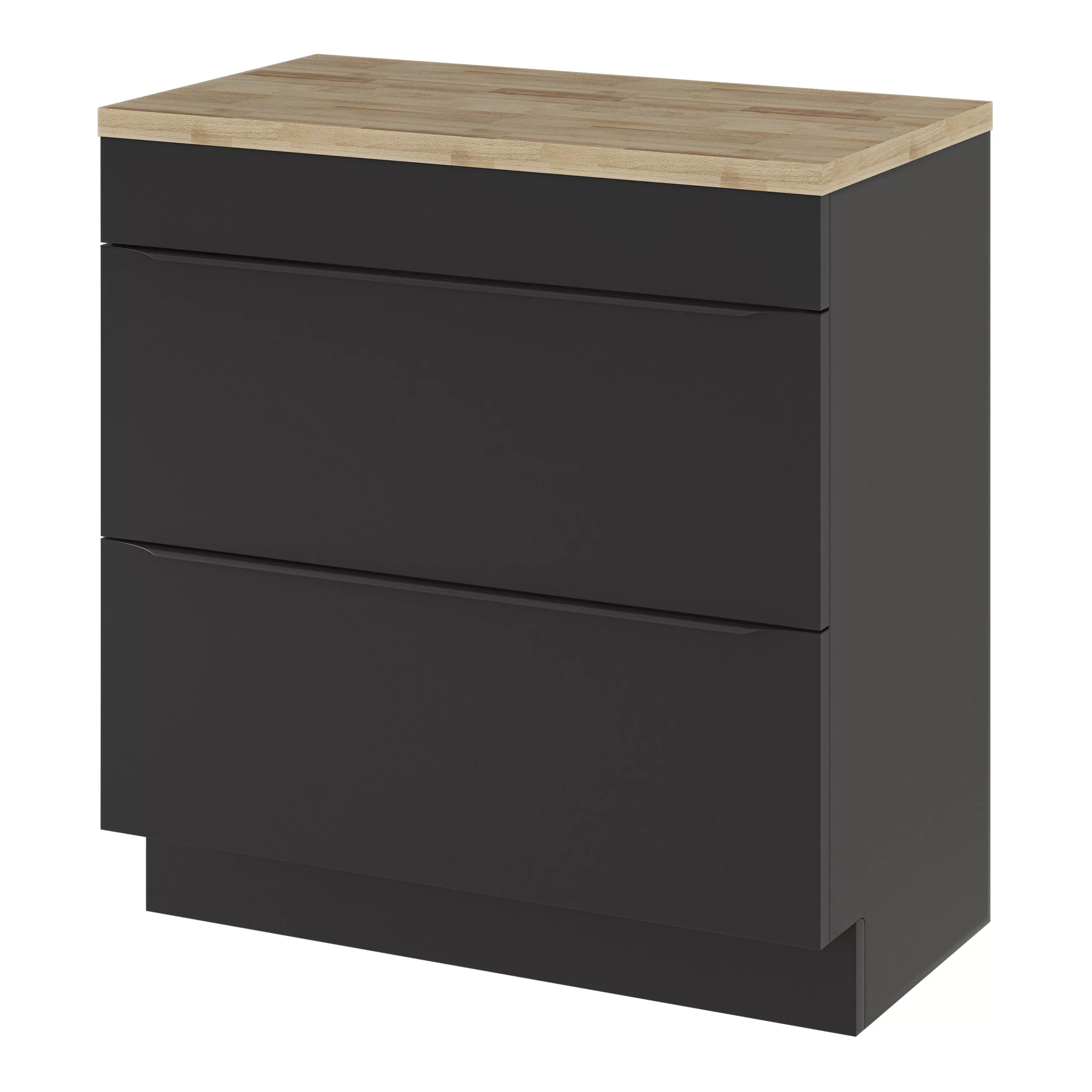 GoodHome Hartland Natural Straight Oak Bathroom Worktop 2.7cm X 45.5cm X 80.5cm - Image 18