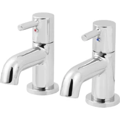 GoodHome Hoffell Contemporary Basin Pillar Tap