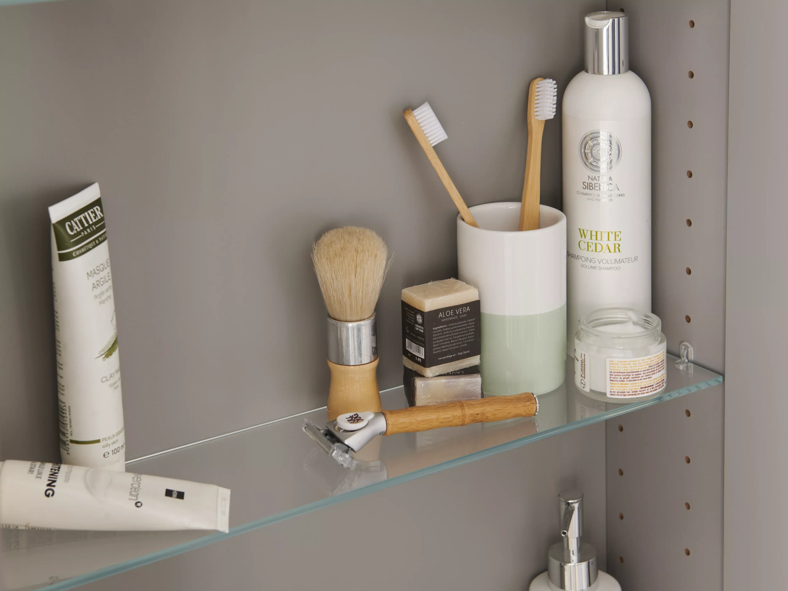 GoodHome Imandra Gloss Anthracite Wall-mounted Bathroom Cabinet (W)600mm (H)900mm - Image 10