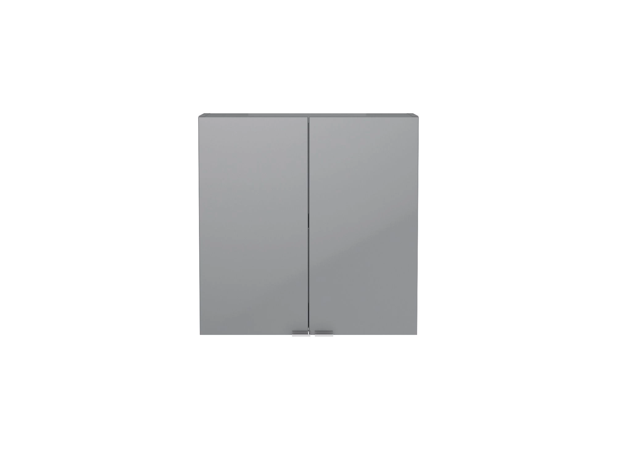 GoodHome Imandra Gloss Grey Wall Cabinet (W)600mm (H)600mm - Image 3
