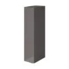 GoodHome Imandra Gloss Warm Grey Single Deep Cabinet (W)200mm (H)900mm