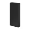 GoodHome Imandra Matt Black Single Cabinet (W)400mm (H)900mm