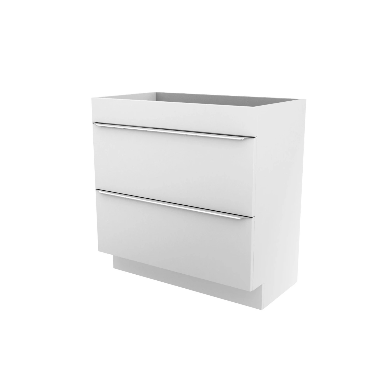 GoodHome Imandra & Mila White Freestanding Vanity Unit & Basin Set (W)804mm - Image 5