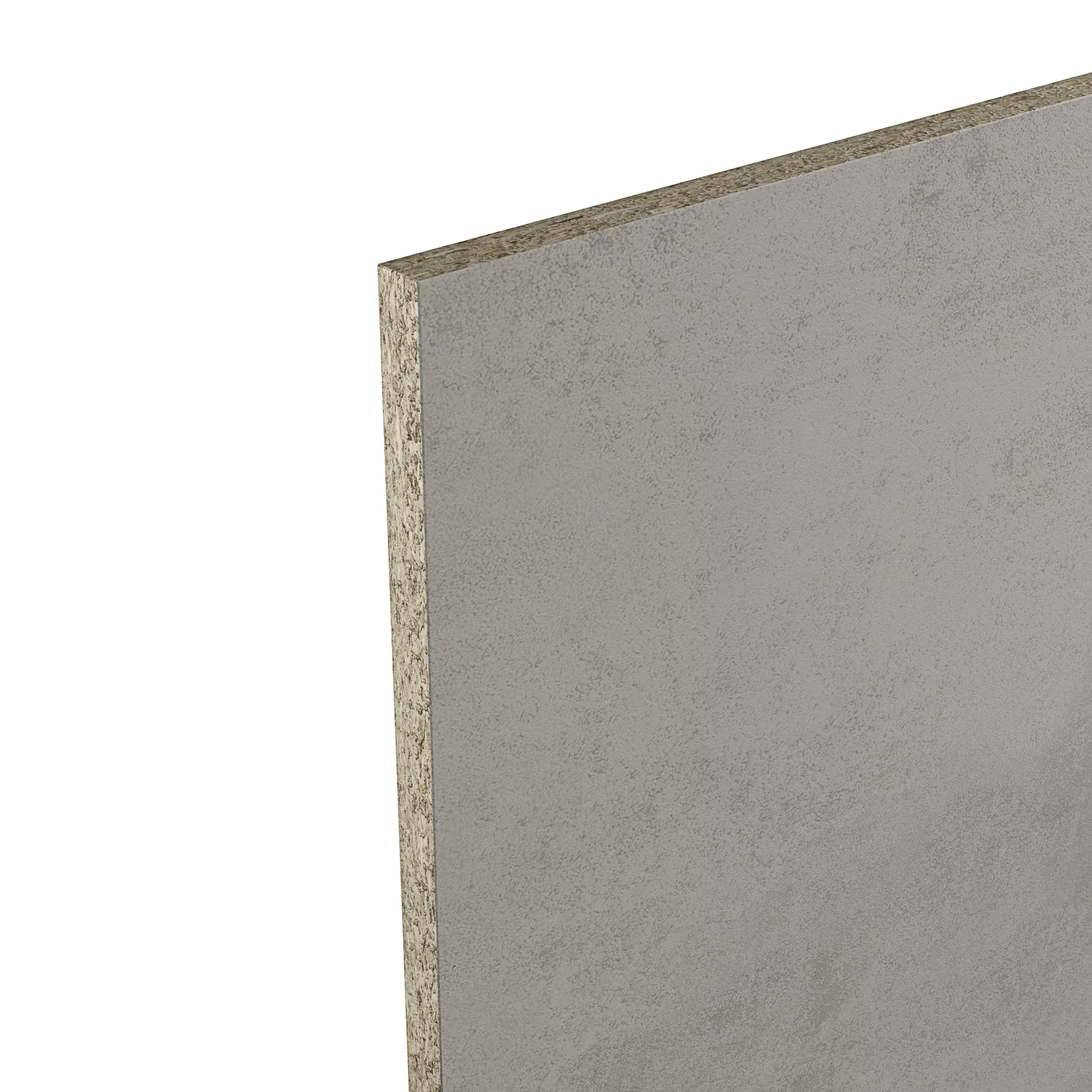 GoodHome Kala Concrete Effect Laminate & Particle Board Back Panel, (H)600mm (W)3000mm (T)8mm - Image 2