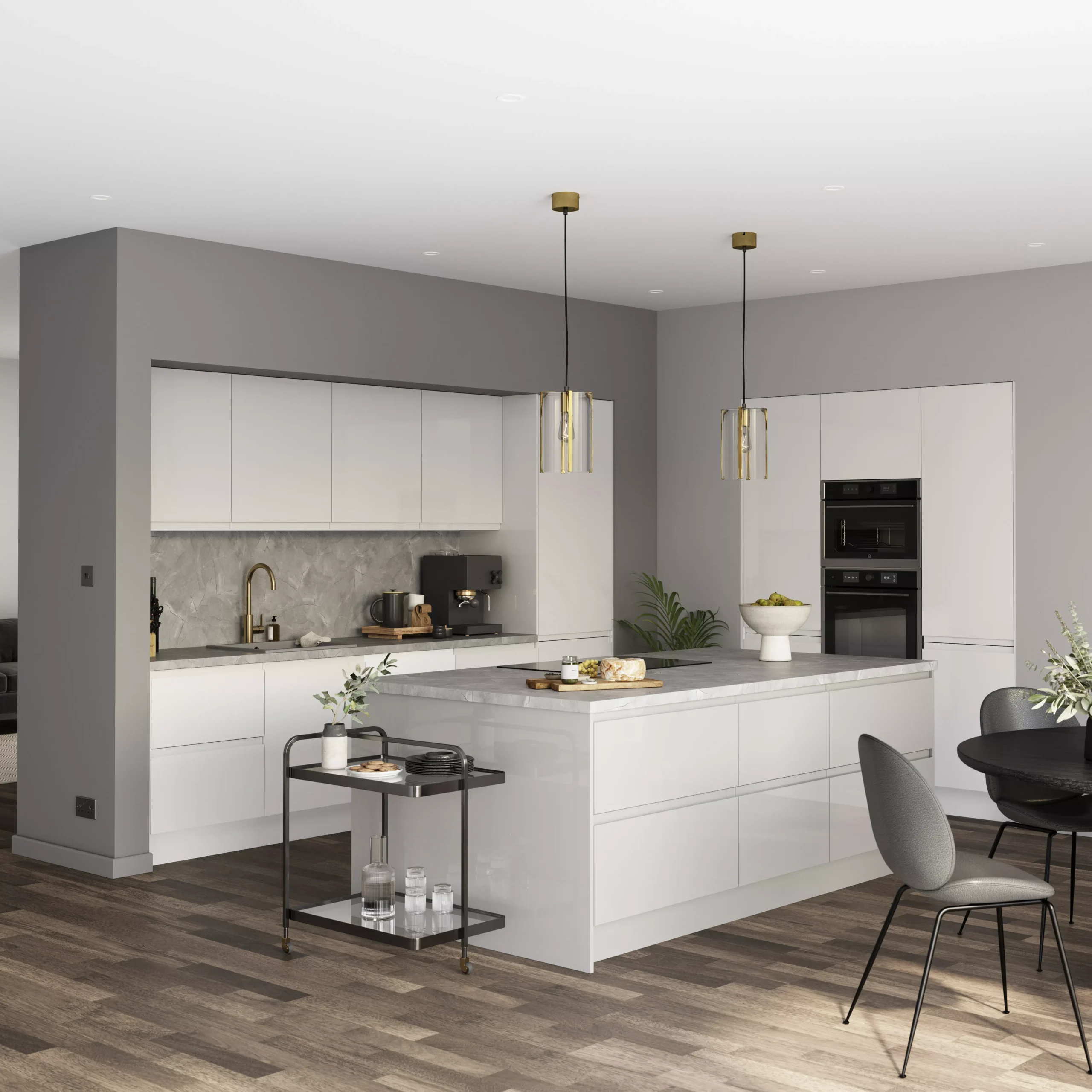 GoodHome Kala Pietra Grey Worktop Edging Tape, (L)3m - Image 6