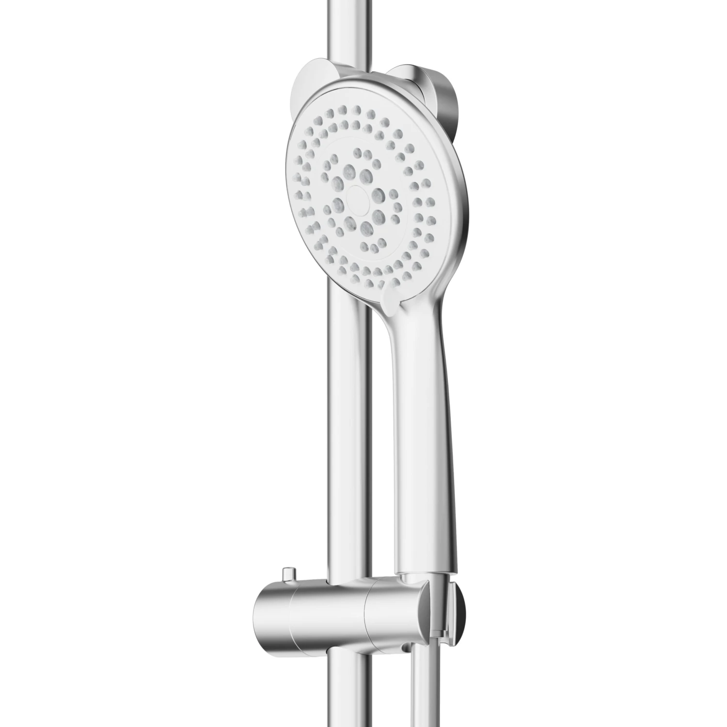 GoodHome Kielder 5-spray Pattern Chrome Effect Shower Kit - Image 3