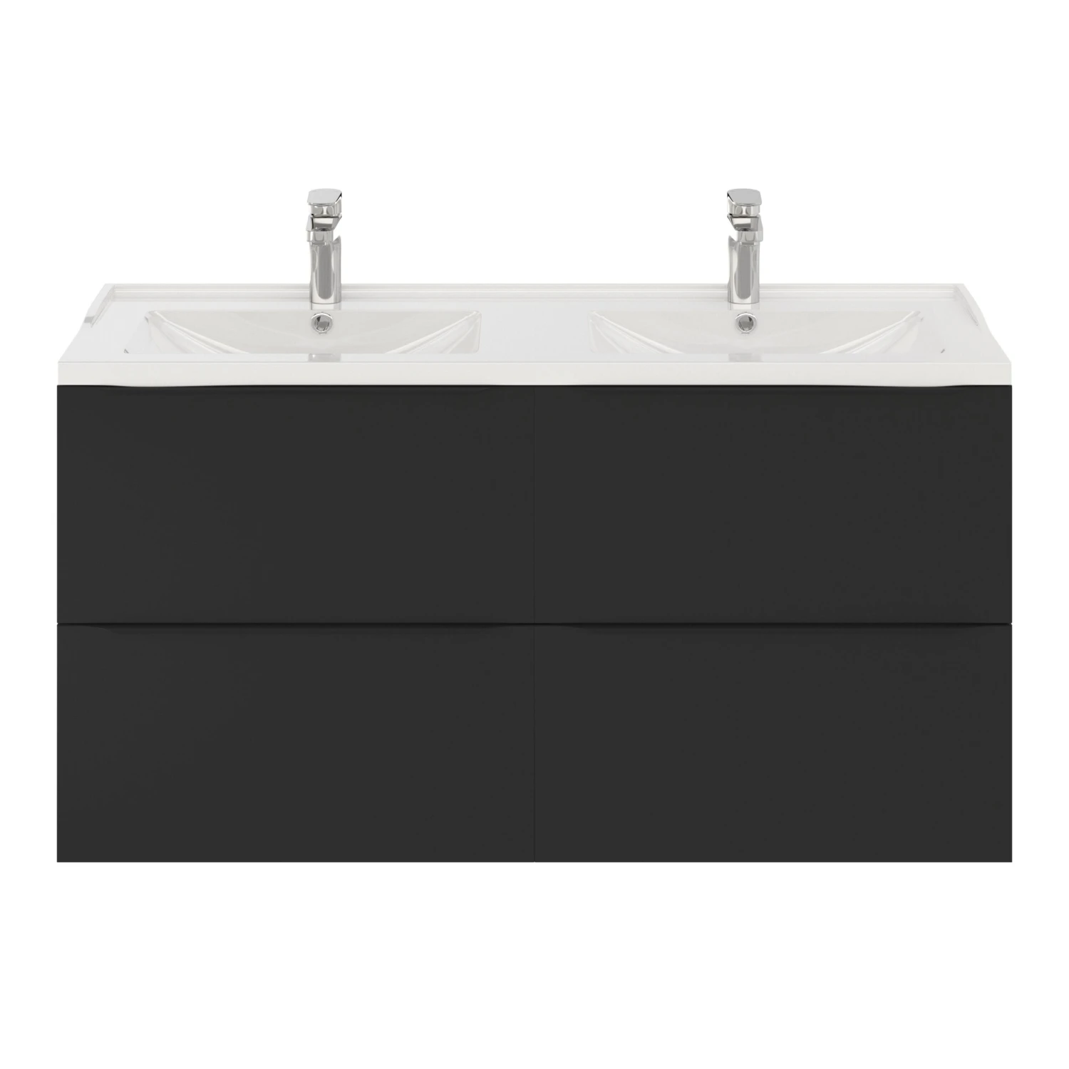 GoodHome Lana White Counter-mounted Counter Top Basin (W)120.4cm - Image 12