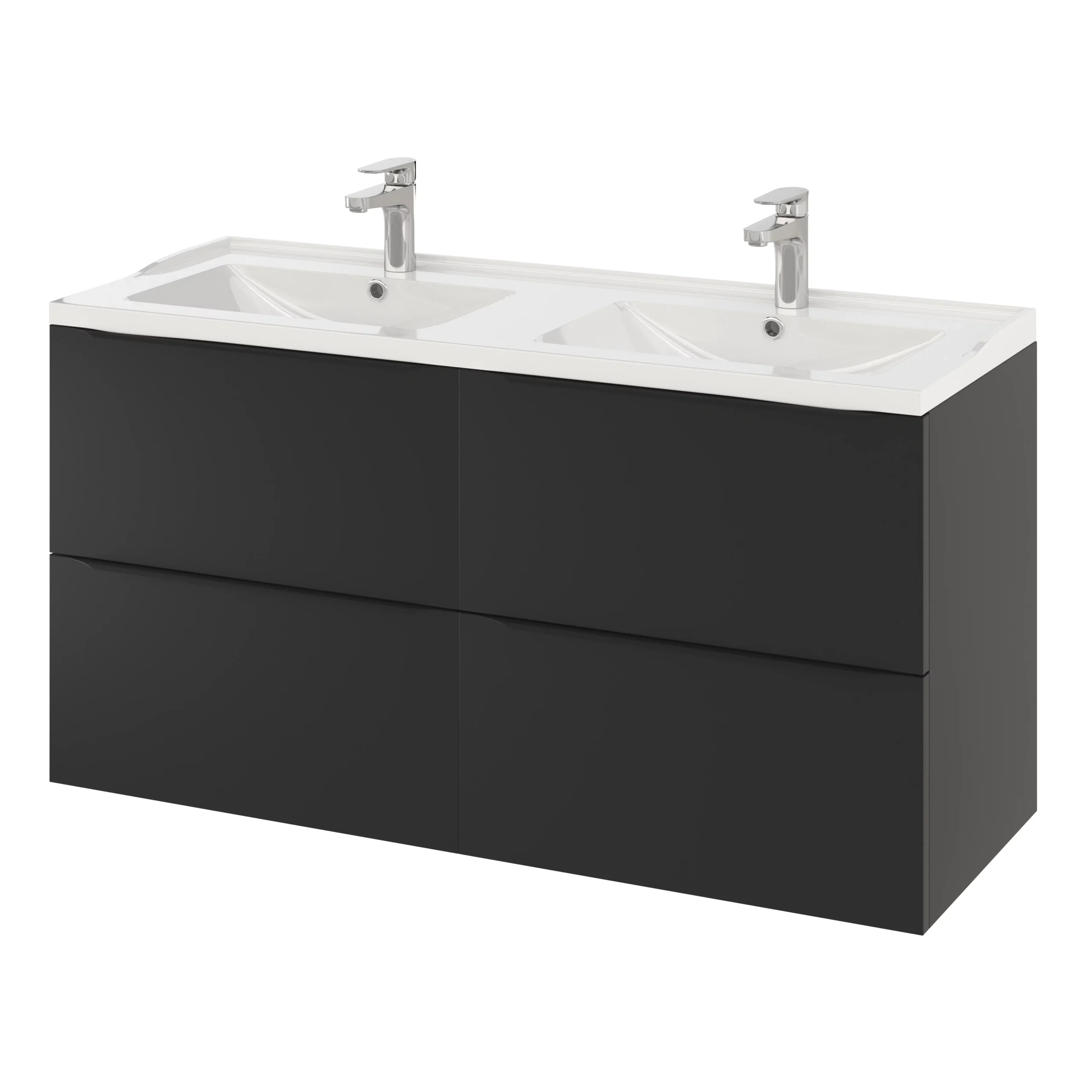 GoodHome Lana White Counter-mounted Counter Top Basin (W)120.4cm - Image 13