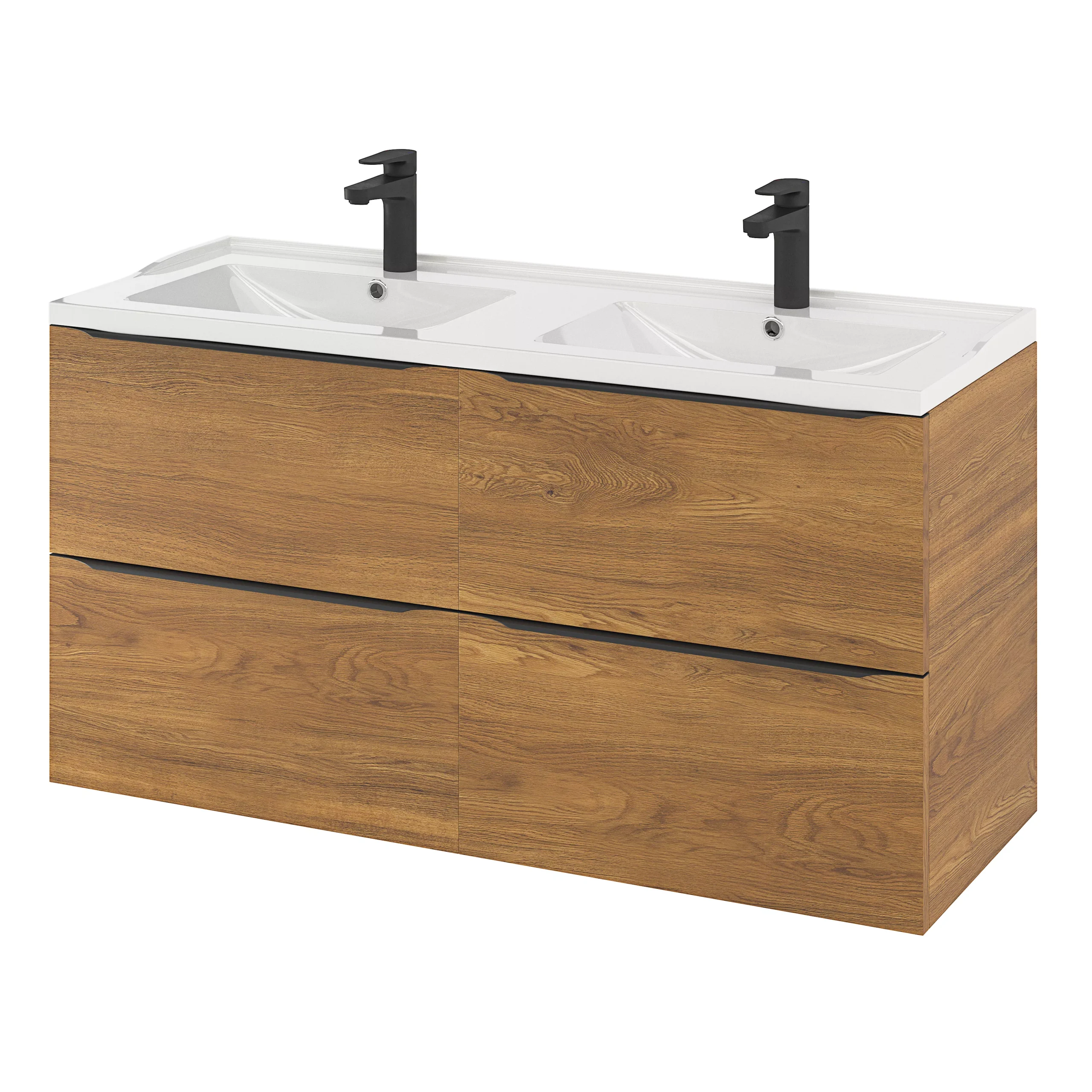 GoodHome Lana White Counter-mounted Counter Top Basin (W)120.4cm - Image 19