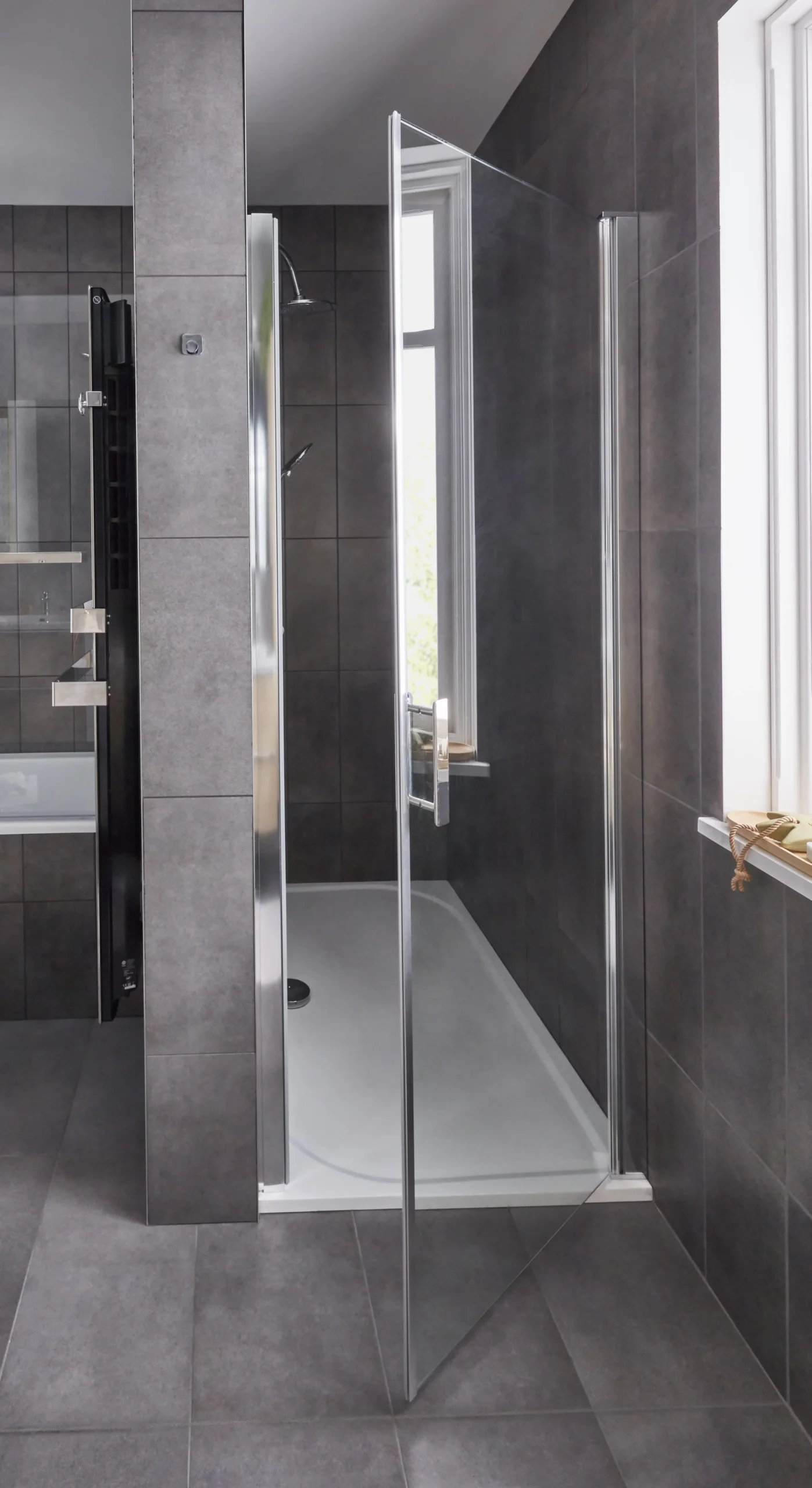 GoodHome Limski Rectangular Shower Tray (L)800mm (W)1400mm (H)28mm - Image 5