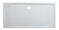 GoodHome Limski Rectangular Shower Tray (L)800mm (W)1600mm (H)28mm