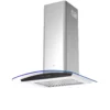 GoodHome LinkSense GHCG60LKSS Glass Curved Cooker Hood (W)59.8cm