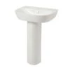 GoodHome Malo Full Pedestal Basin