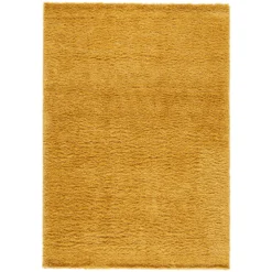 GoodHome Manzo Yellow Rug 170cmx120cm