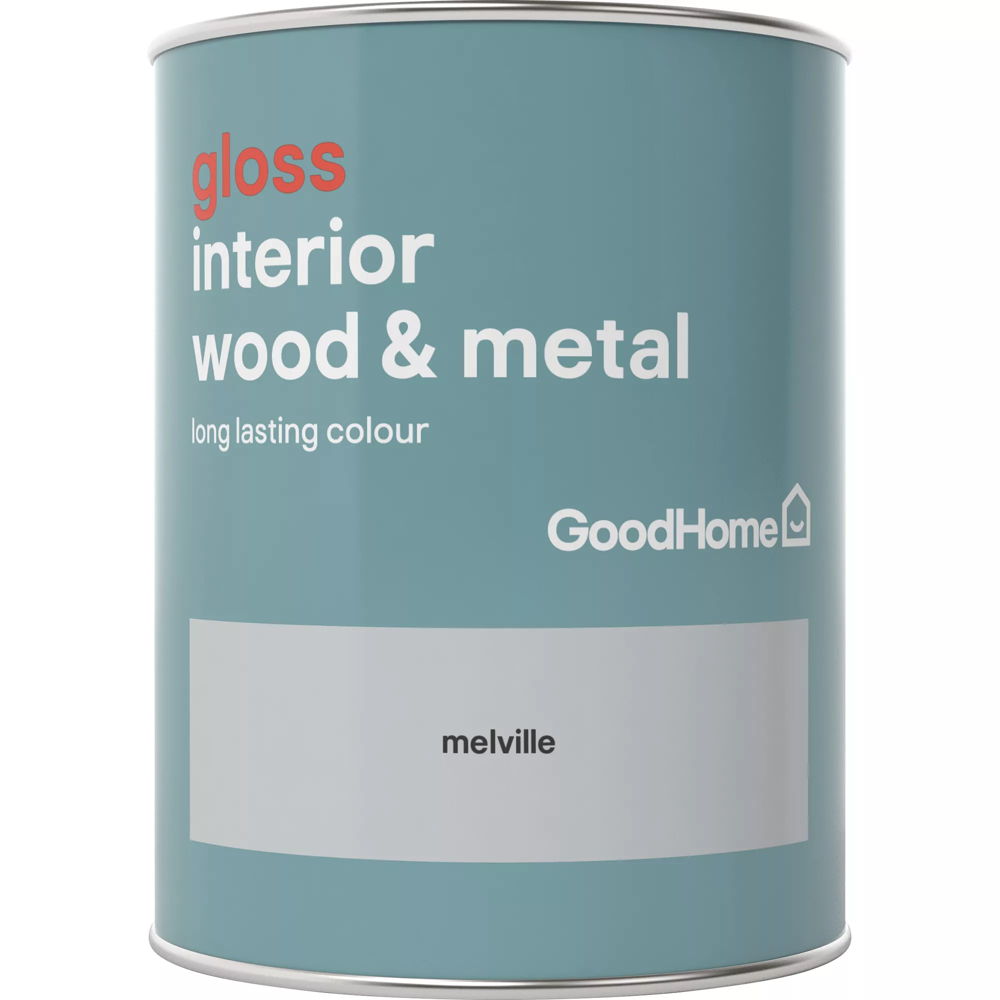 GoodHome Melville Gloss Metal & Wood Paint, 750ml - Image 2