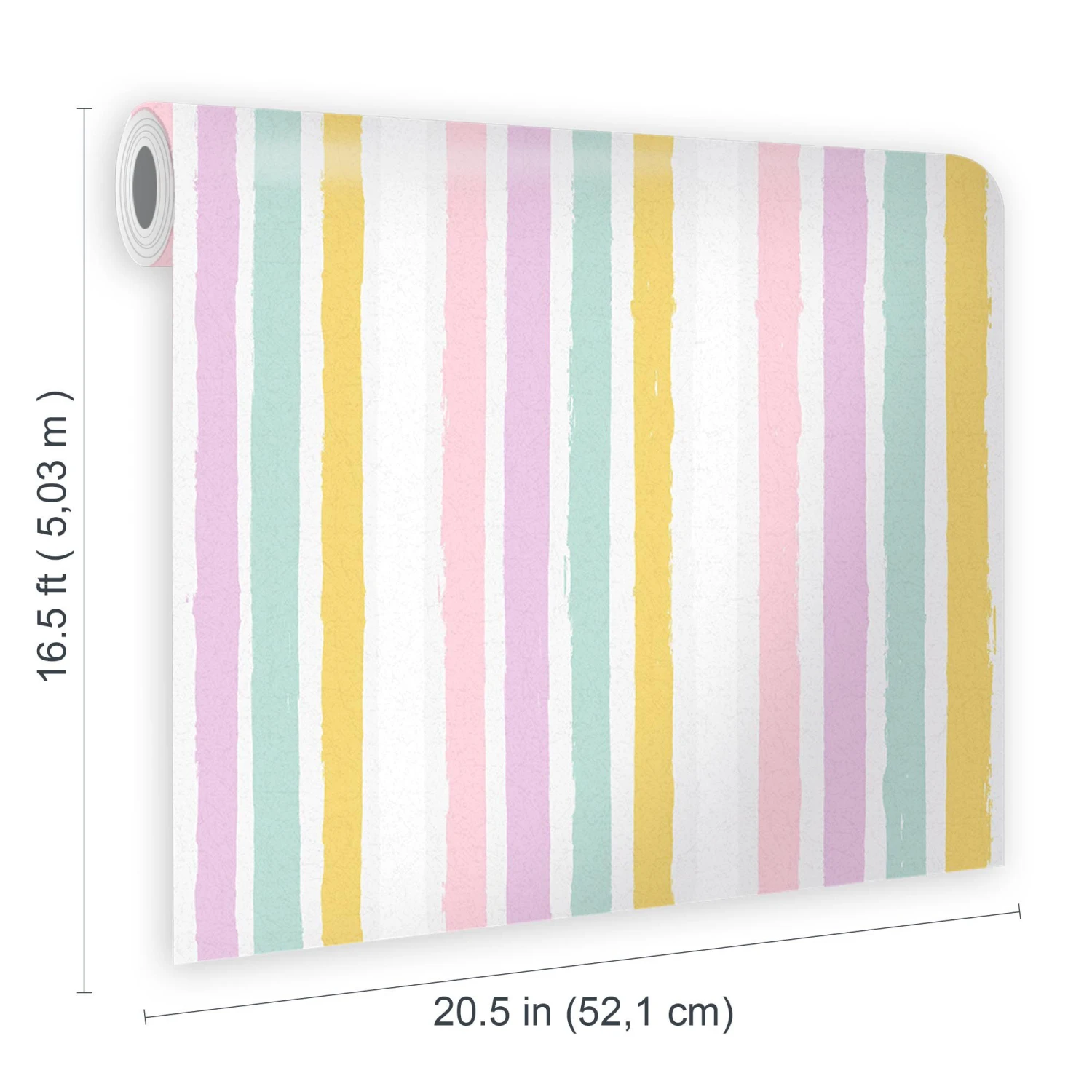 GoodHome Multi Striped Design Smooth Wallpaper - Image 6