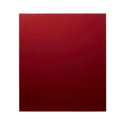 GoodHome Nashi Red Glass Effect Glass Splashback, (H)800mm (W)600mm (T)5mm