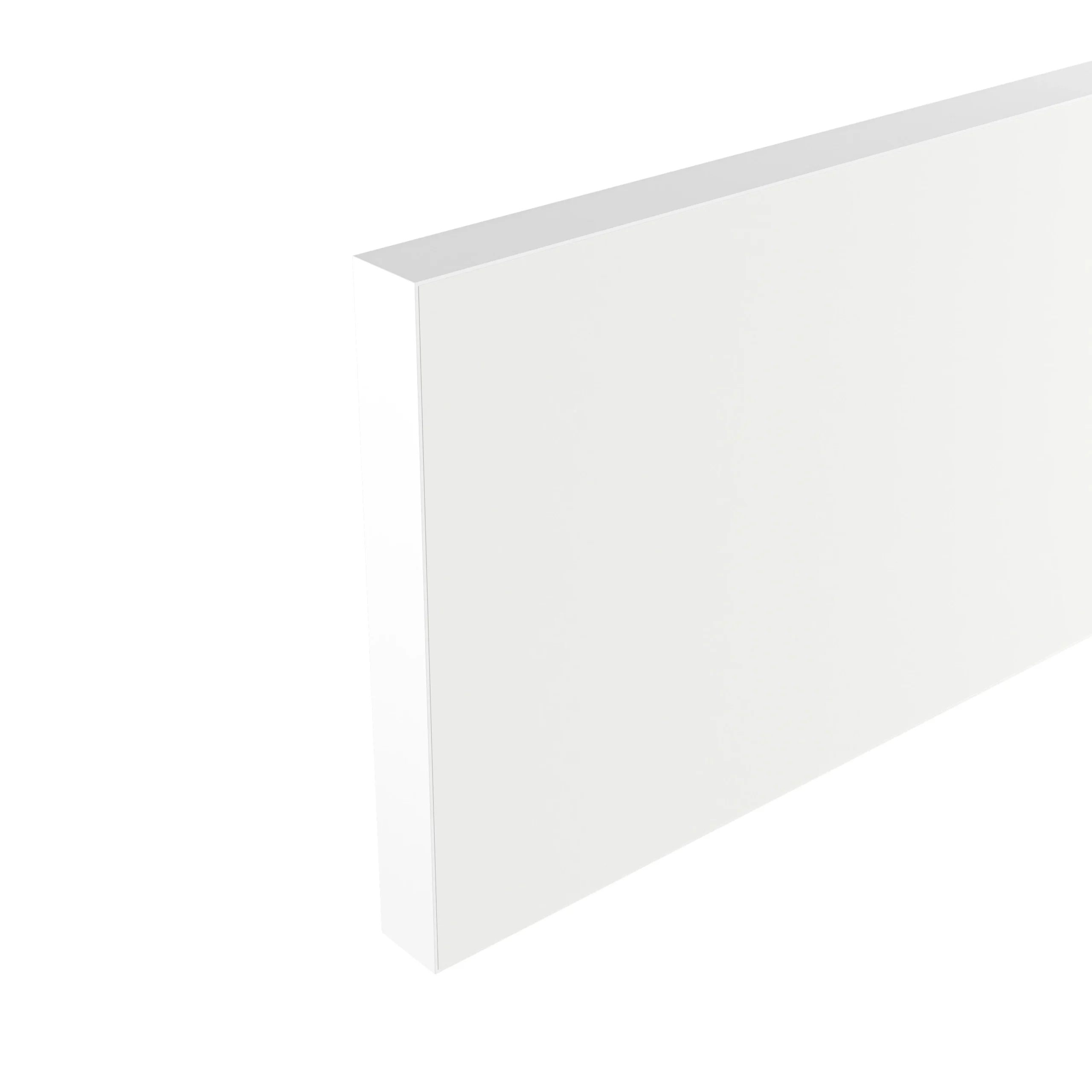 GoodHome Nepeta White Stone Effect Paper & Resin Upstand (L)3000mm - Image 5