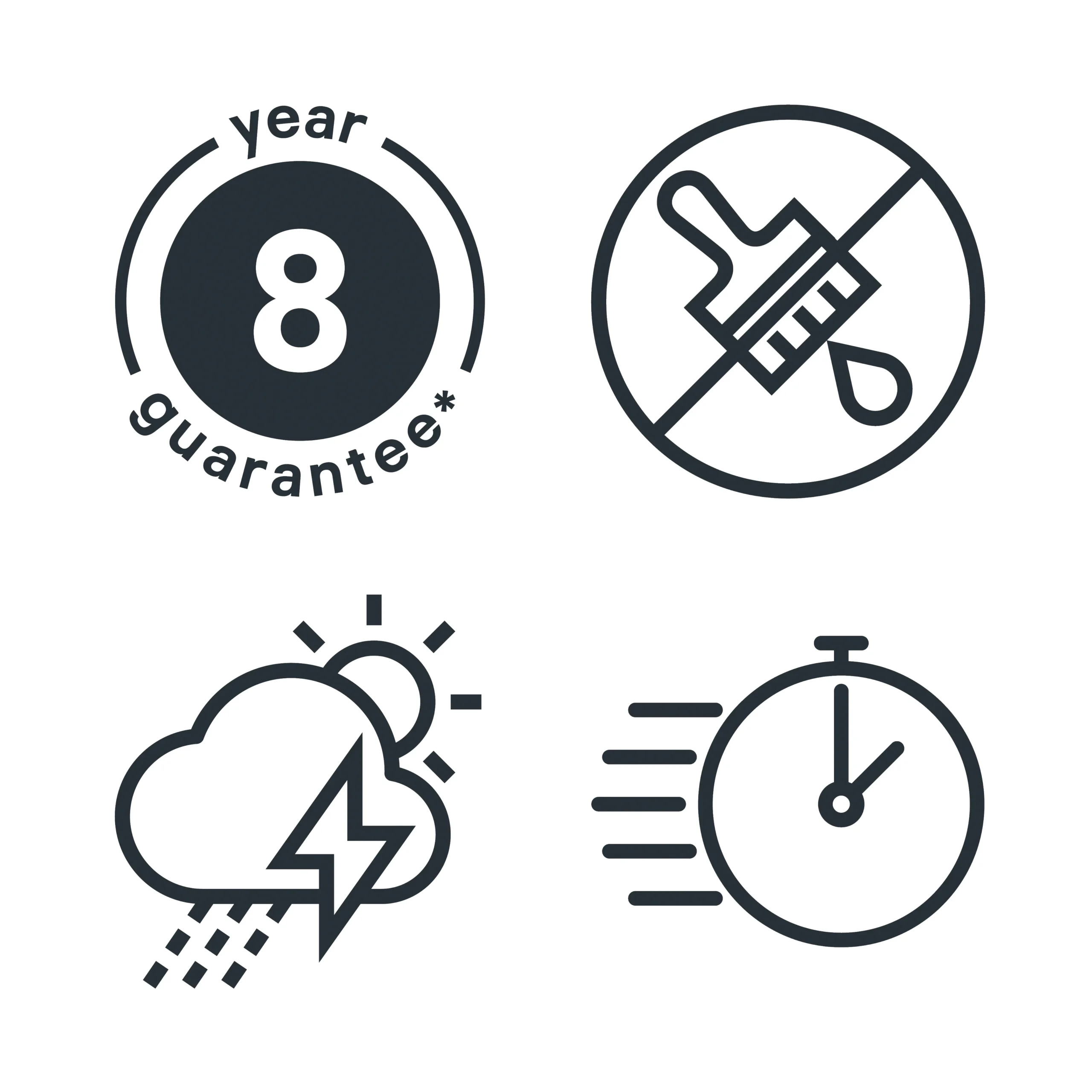 GoodHome Outdoor Clear Satin Quick Dry Wood Stain, 2.5L - Image 4