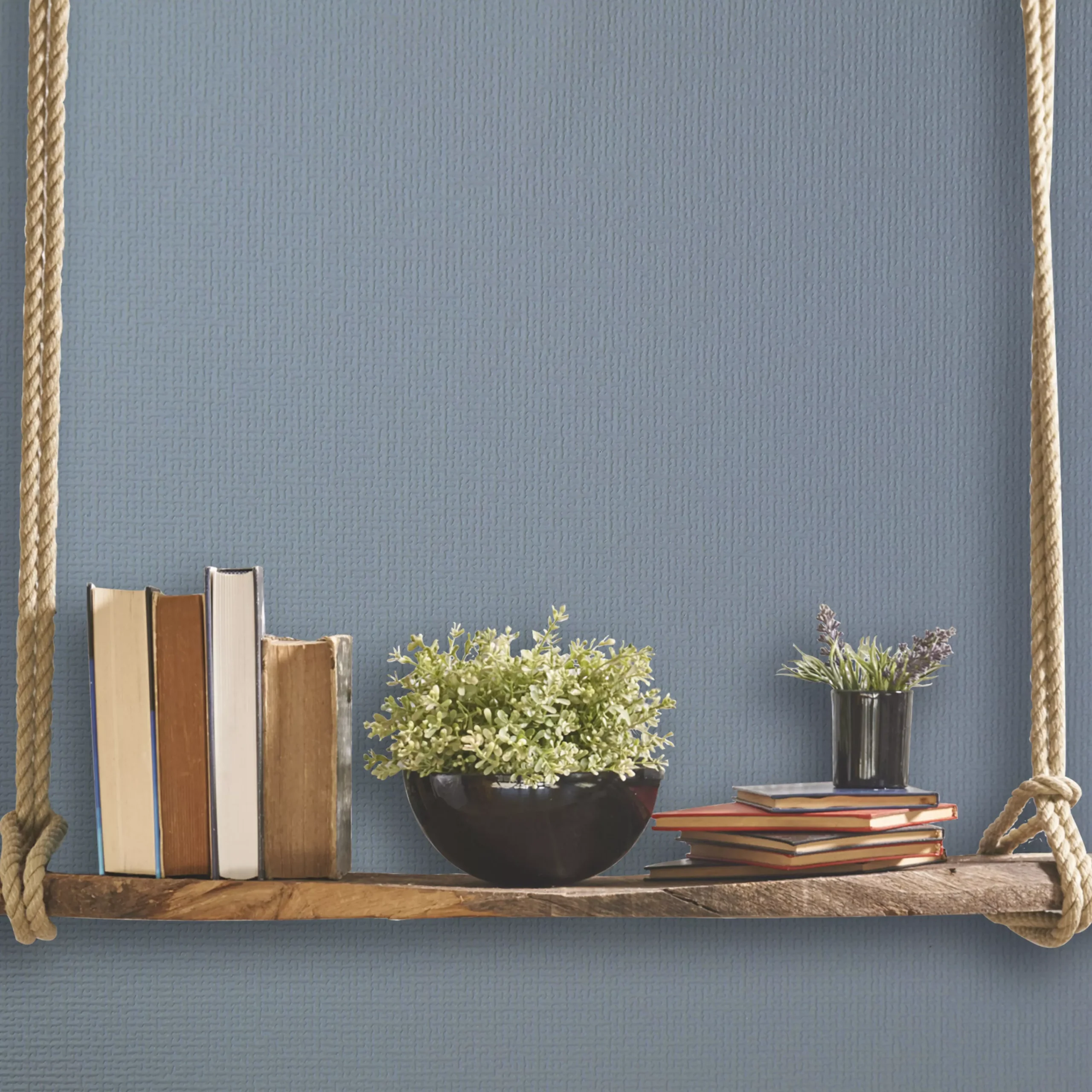 GoodHome Palmeri White Woven Effect Textured Wallpaper - Image 5