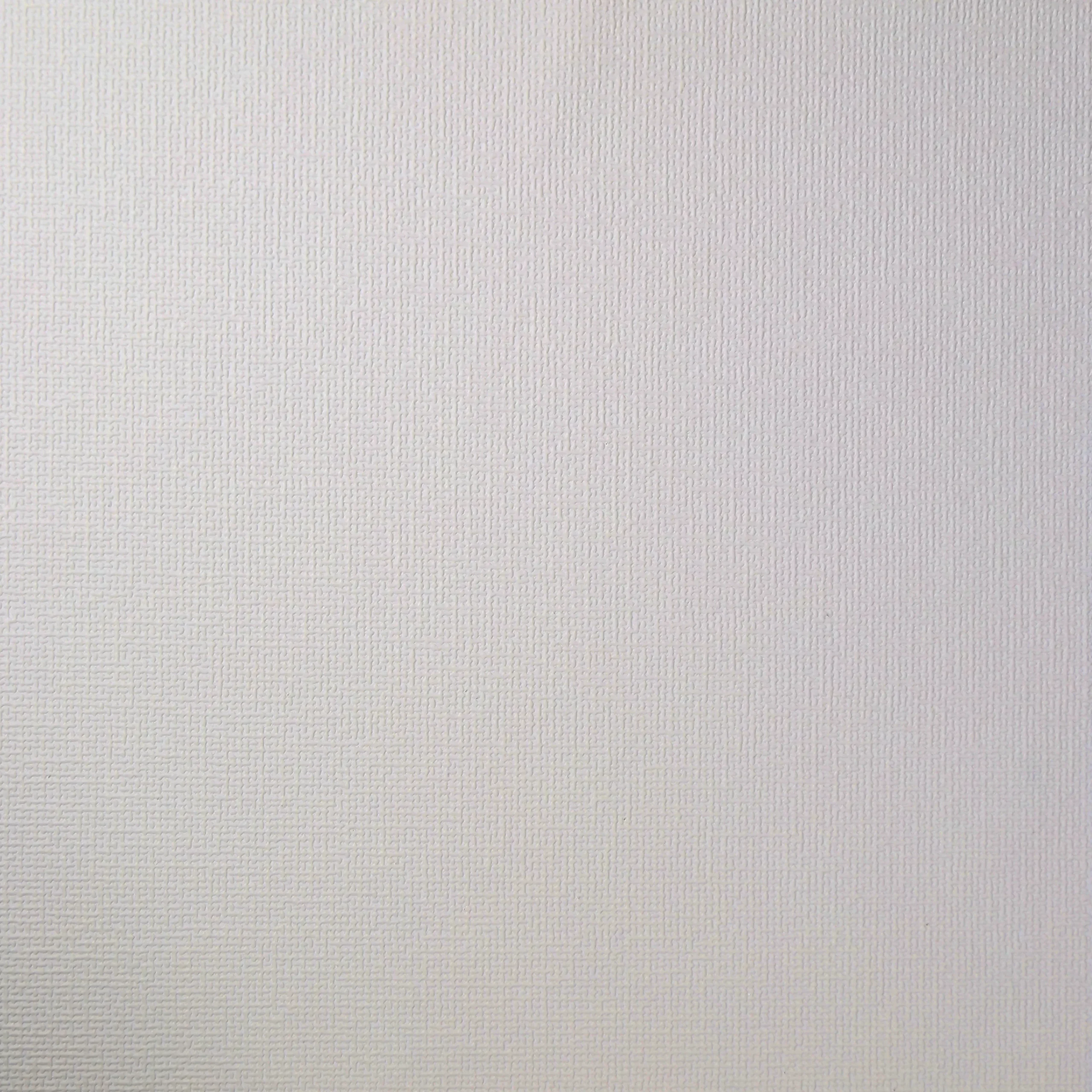 GoodHome Palmeri White Woven Effect Textured Wallpaper - Image 2