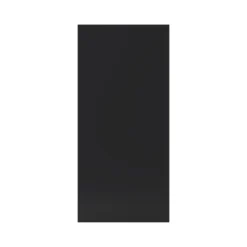 GoodHome Pasilla Matt Carbon Thin Frame Slab 70:30 Larder/Fridge Cabinet Door (W)600mm (H)1287mm (T)20mm