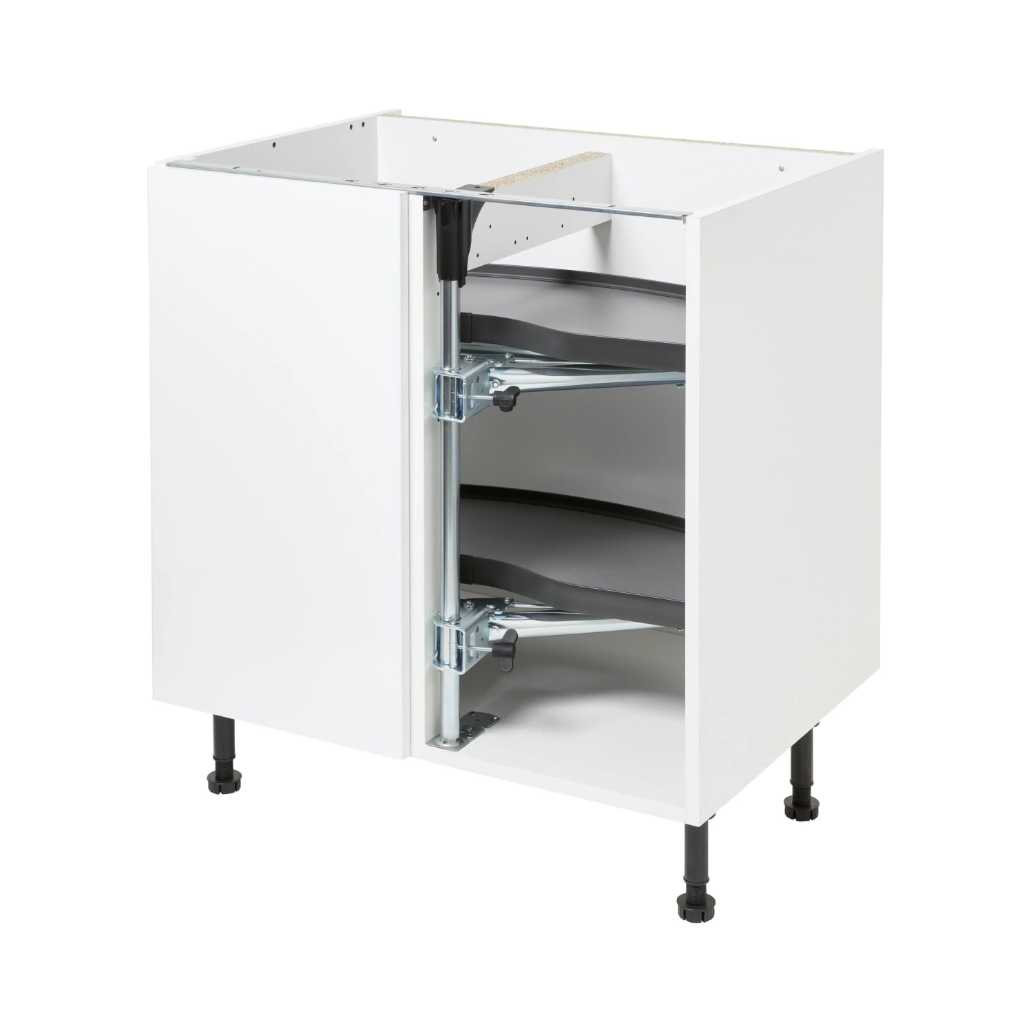 GoodHome Pebre Soft-close RH Corner Cabinet Pull-out Storage - Image 5