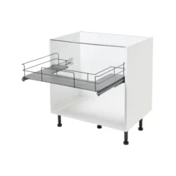 GoodHome Pebre Under Sink Shelf Pull-out Storage