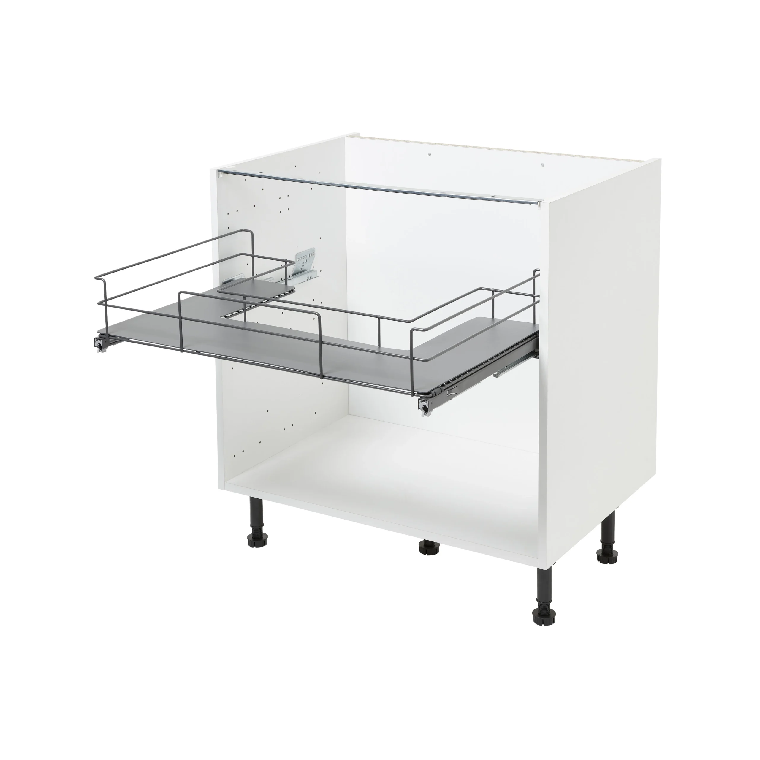 GoodHome Pebre Under Sink Shelf Pull-out Storage