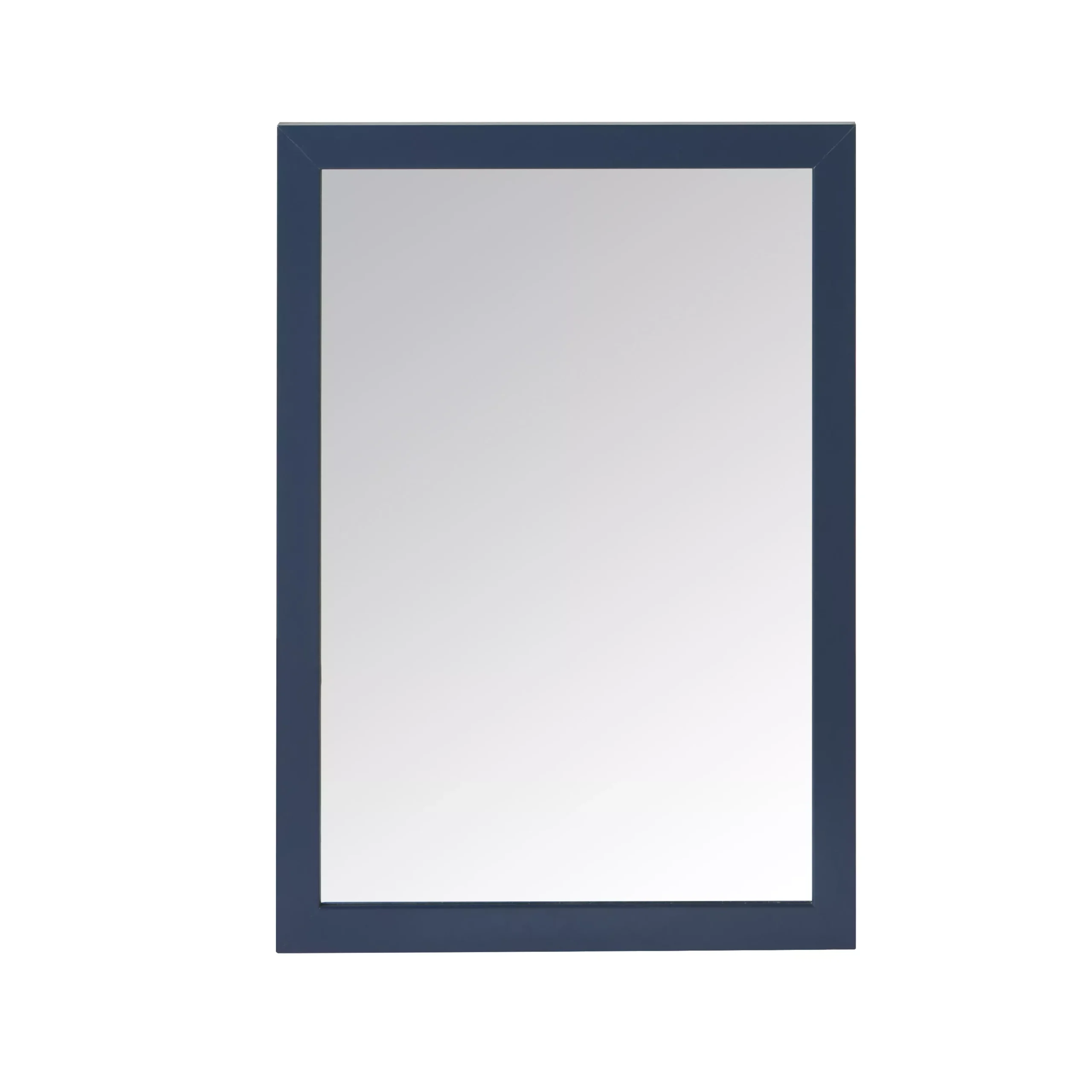 GoodHome Perma Blue Rectangular Wall-mounted Bathroom Mirror (H)700mm (W)500mm - Image 3