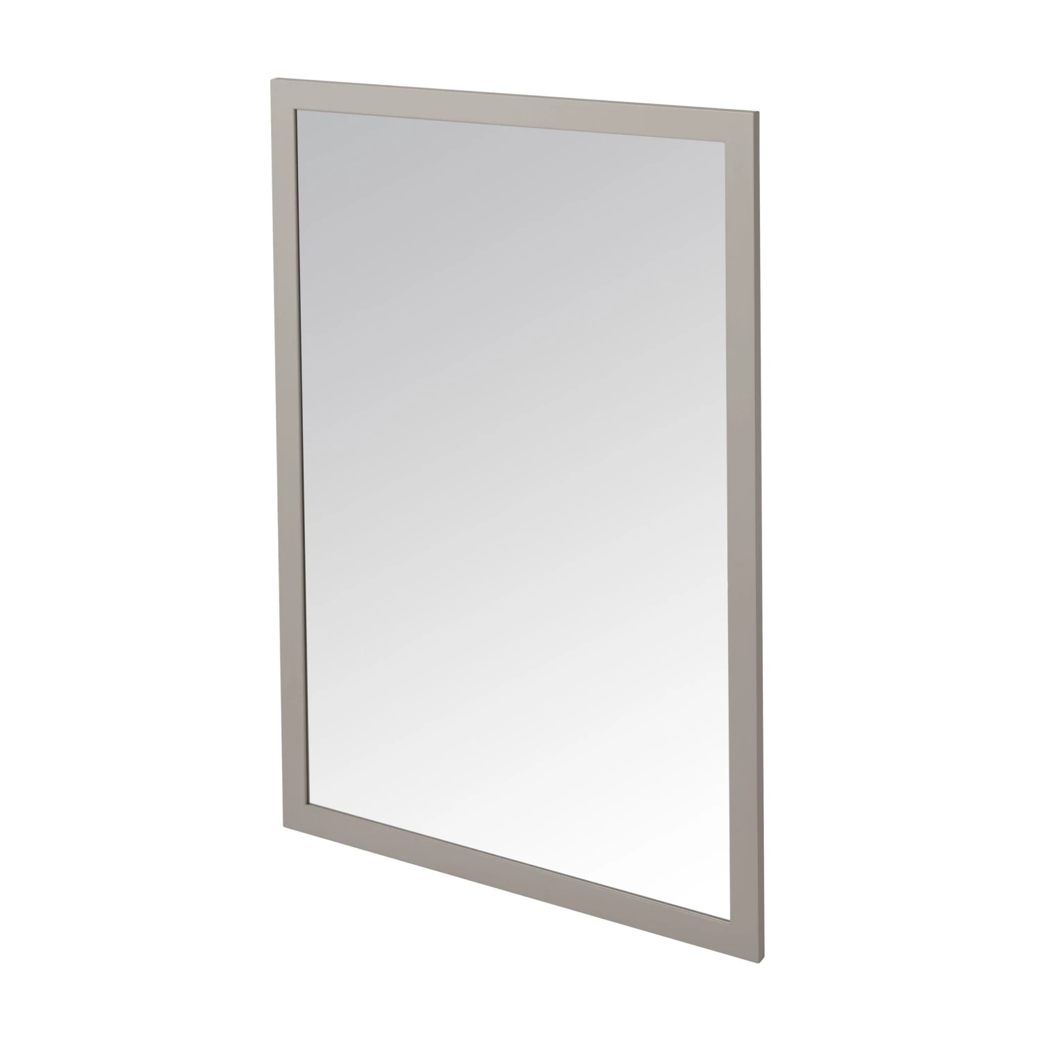 GoodHome Perma Grey Rectangular Bathroom Mirror (H)700mm (W)1000mm