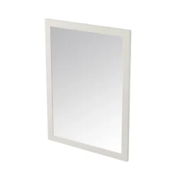 GoodHome Perma Grey Rectangular Wall-mounted Bathroom Mirror (H)70cm (W)50cm