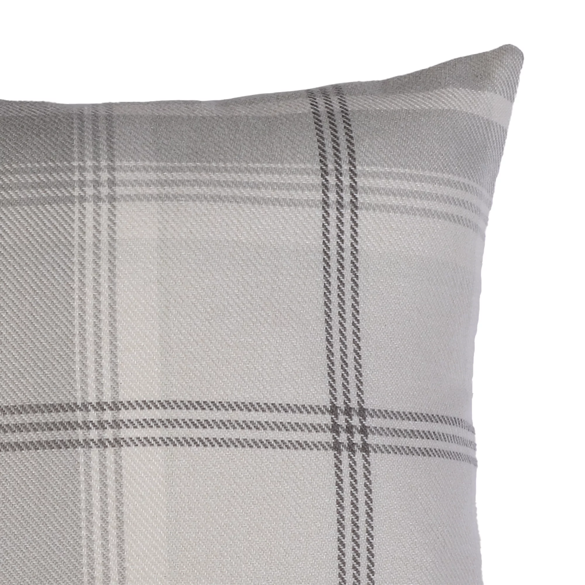 GoodHome Podor Beige Check Indoor Cushion (L)45cm X (W)45cm - Image 2