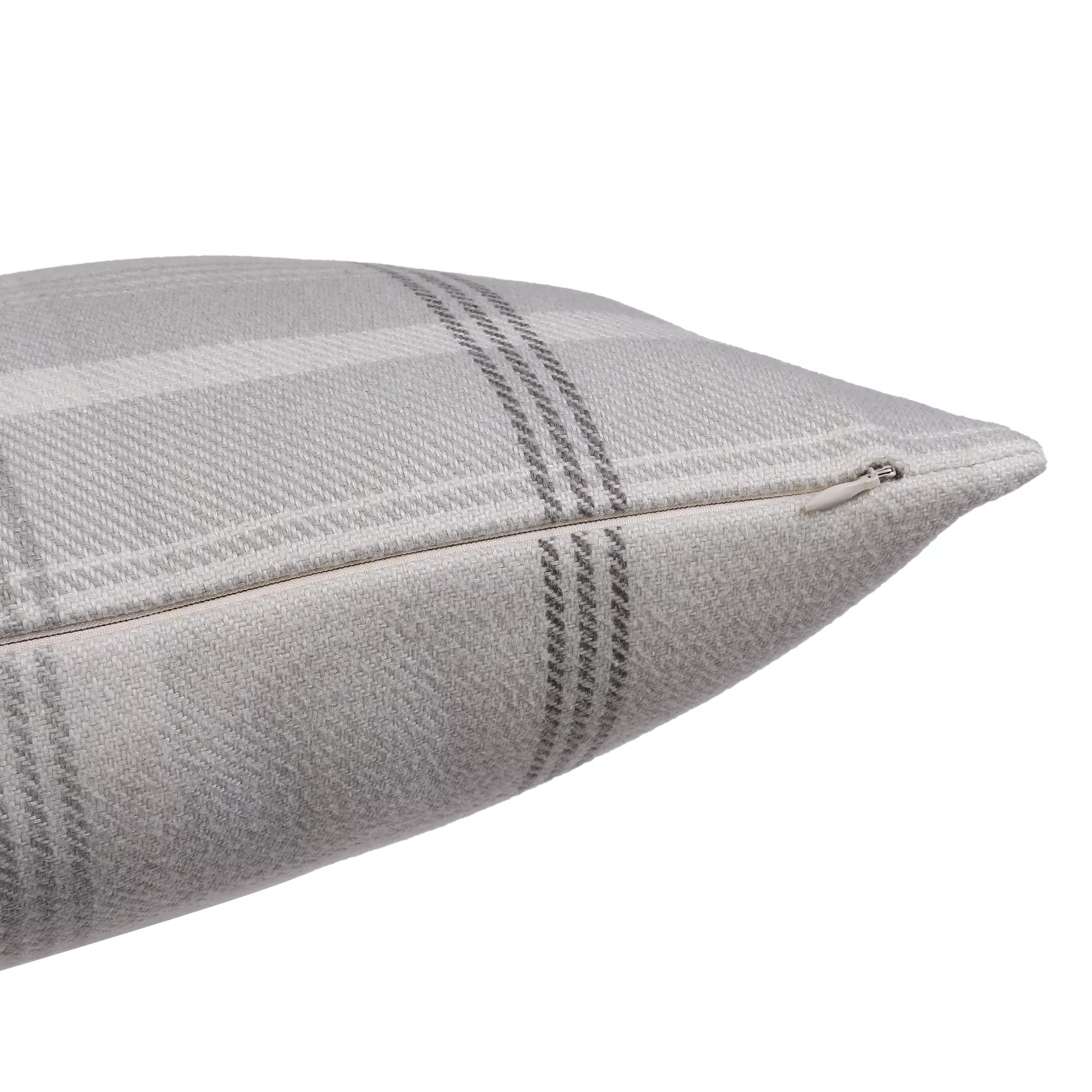 GoodHome Podor Beige Check Indoor Cushion (L)45cm X (W)45cm - Image 3