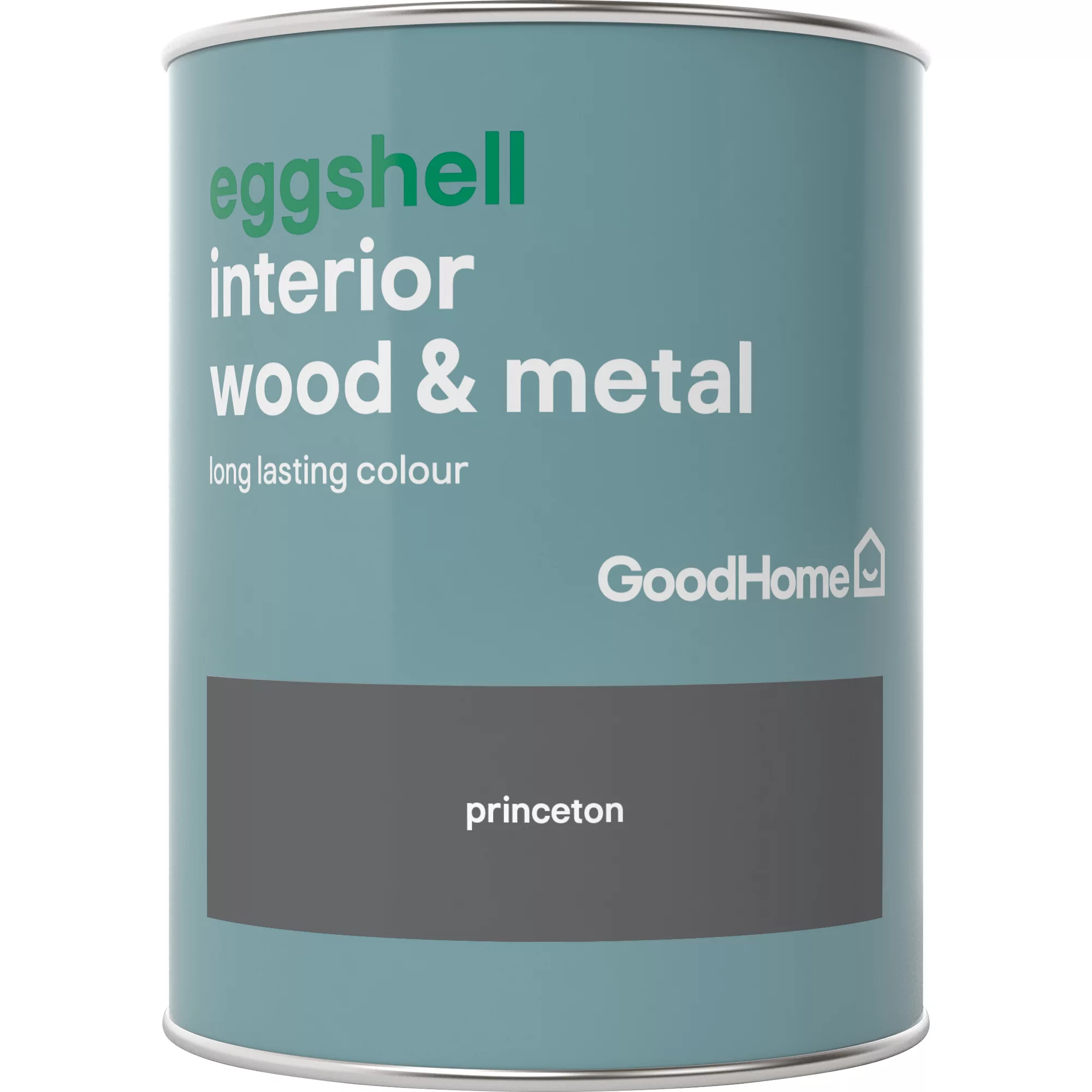 GoodHome Princeton Eggshell Metal & Wood Paint, 750ml - Image 2