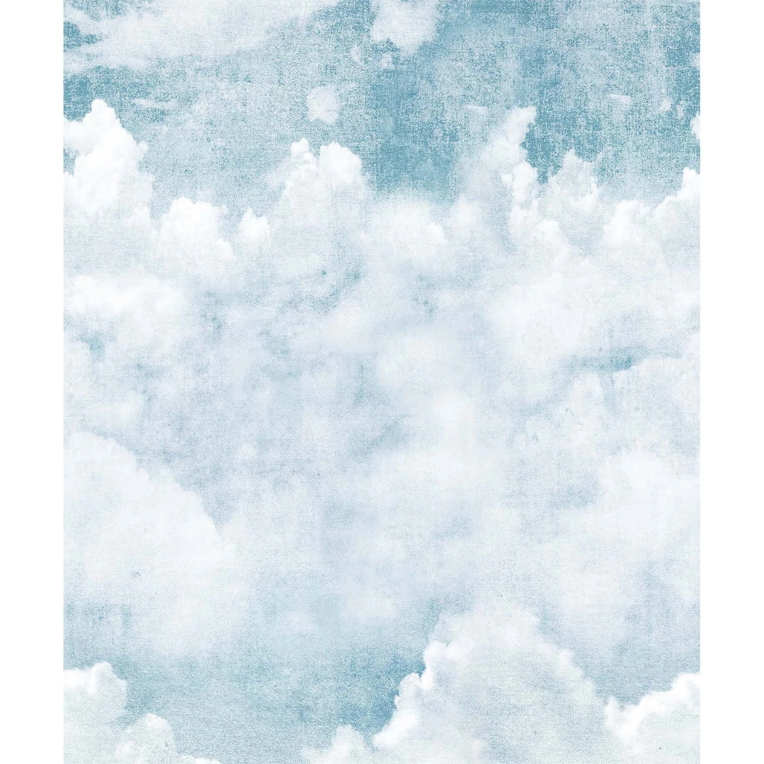 GoodHome Rowton Pale Blue Cloud Matt Mural - Image 3