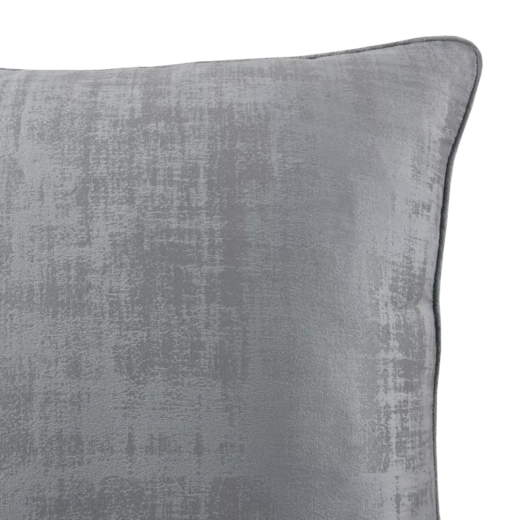 GoodHome Ruvor Light Grey Plain Indoor Cushion (L)55cm X (W)55cm - Image 4