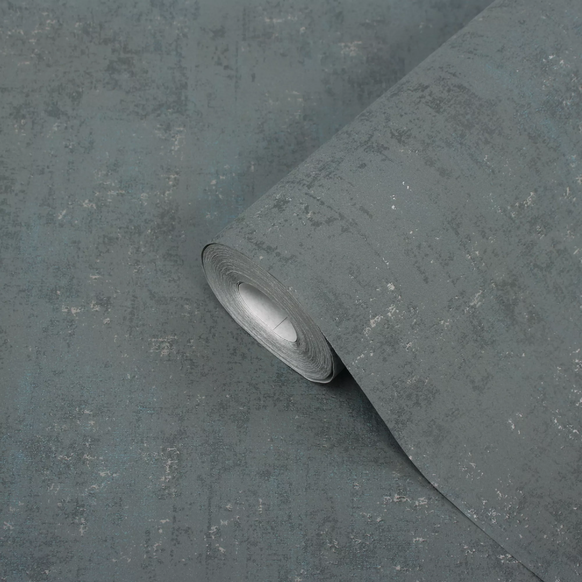 GoodHome Sarry Charcoal Concrete Effect Textured Wallpaper