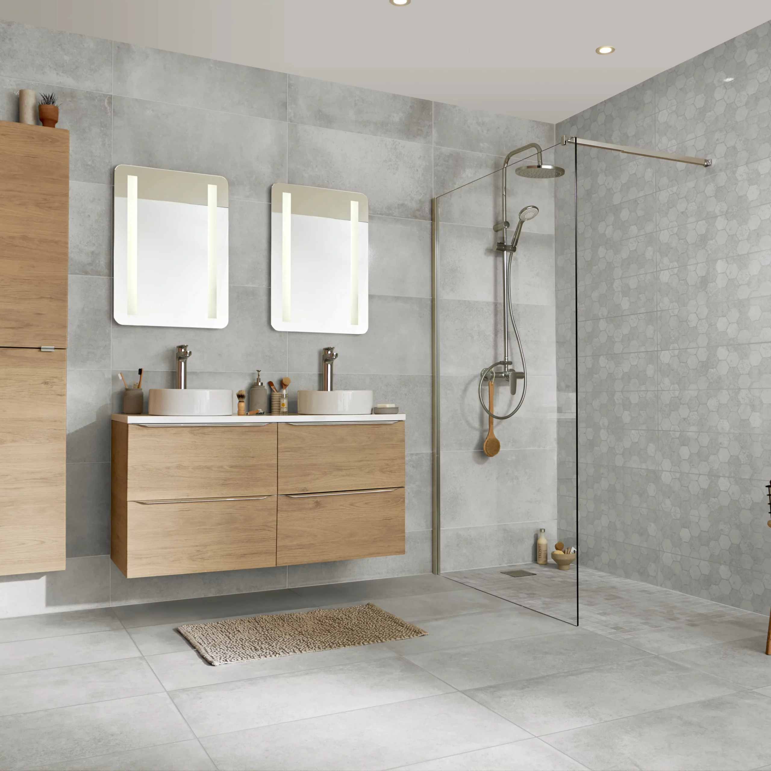 GoodHome Scalea White Round Counter-mounted Counter Top Basin - Image 5